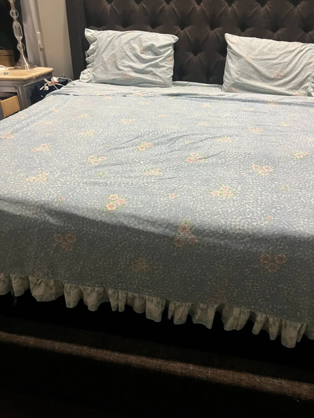 Vintage Barbara Brody Martex  cottage core shabby  farmhouse Sheet set only